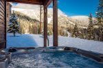You`ll love soaking in this private hot tub